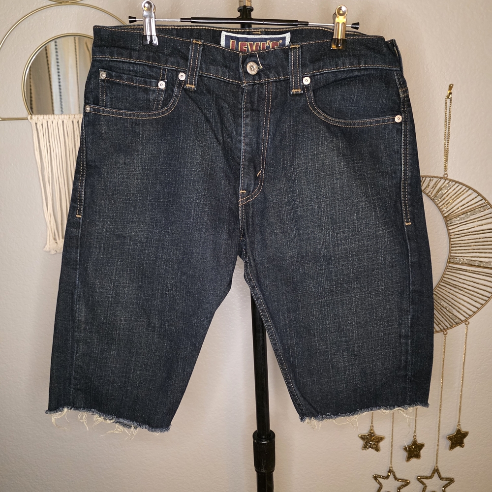 Levi's Men's Denim Shorts - Black